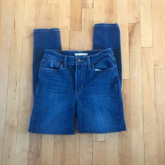 Levi's Denim - Levi’s High Rise Skinny Distressed Jeans